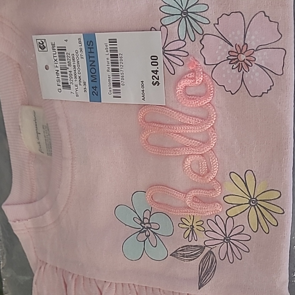 NWT Ruffle Sleeve Kids Top ❤️ - Picture 2 of 4